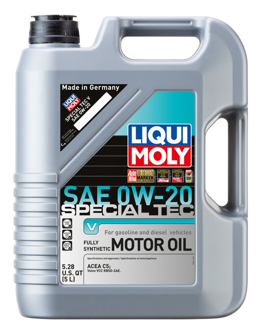 LIQUI MOLY 5L Special Tec V Motor Oil SAE 0W20 - Premium Motor Oils from LIQUI MOLY - Just $237.56! Shop now at WinWithDom INC. - DomTuned