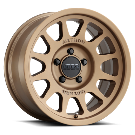 Method MR703 17x8.5 +25mm Offset 5x5 71.5mm CB Method Bronze Wheel - Premium Wheels - Cast from Method Wheels - Just $319! Shop now at WinWithDom INC. - DomTuned