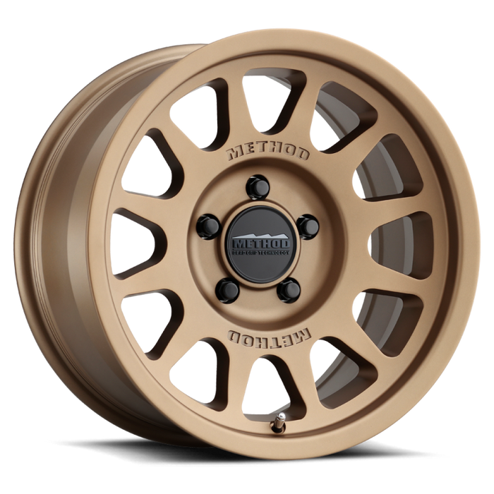 Method MR703 17x8.5 +25mm Offset 5x5 71.5mm CB Method Bronze Wheel - Premium Wheels - Cast from Method Wheels - Just $319! Shop now at WinWithDom INC. - DomTuned