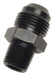 Russell Performance -8 AN to 1/2in NPT Straight Flare to Pipe (Black) - Premium Fittings from Russell - Just $4.95! Shop now at WinWithDom INC. - DomTuned