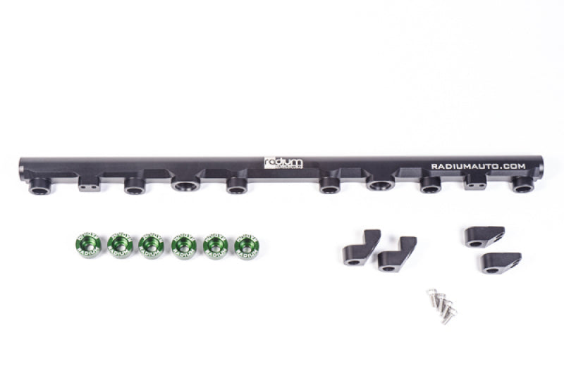 Radium Engineering 92-02 Toyote Supra 2JZ-GTE Top Feed Fuel Rail Kit - Premium Fuel Rails from Radium Engineering - Just $189.95! Shop now at WinWithDom INC. - DomTuned