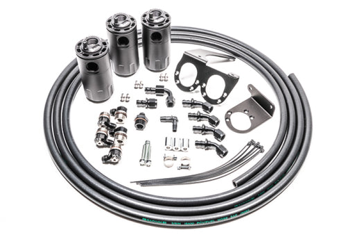 Radium Engineering Triple Catch Can Kit Nissan R35 GT-R Fluid Lock - Premium Oil Catch Cans from Radium Engineering - Just $579.45! Shop now at WinWithDom INC. - DomTuned