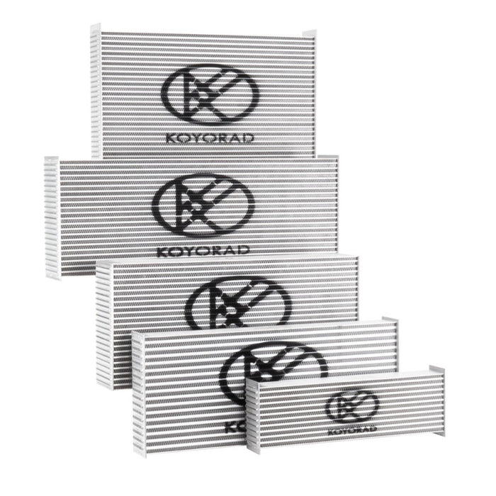 Koyo Universal Aluminum HyperCore Intercooler Core (24in. X 10in. X 2.5in.) - Premium Intercoolers from Koyo - Just $386.40! Shop now at WinWithDom INC. - DomTuned