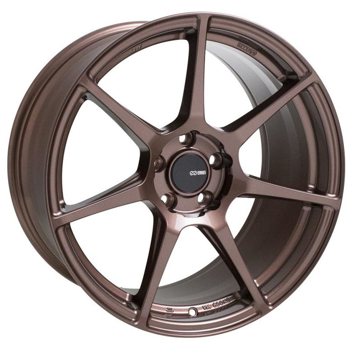 Enkei TFR 17x8 5x112 45mm Offset 72.6 Bore Diameter Copper Wheel - Premium Wheels - Cast from Enkei - Just $283! Shop now at WinWithDom INC. - DomTuned
