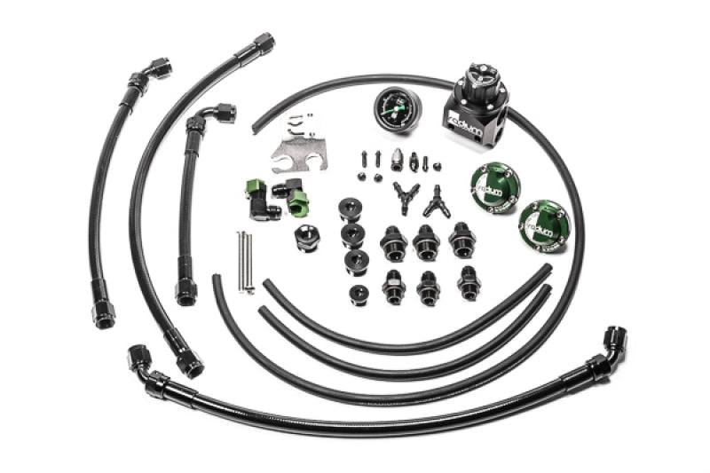 Radium Engineering Nissan R35 GT-R VR38DETT Fuel Rail Plumbing Kit - Premium Fuel Rails from Radium Engineering - Just $617.45! Shop now at WinWithDom INC. - DomTuned