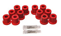 Energy Suspension 81-89 Toyota FJ40/FJ60 Landcruiser 2/4WD Red Front Leaf Spring Bushing (Set of 12) - Premium Bushing Kits from Energy Suspension - Just $45.82! Shop now at WinWithDom INC. - DomTuned
