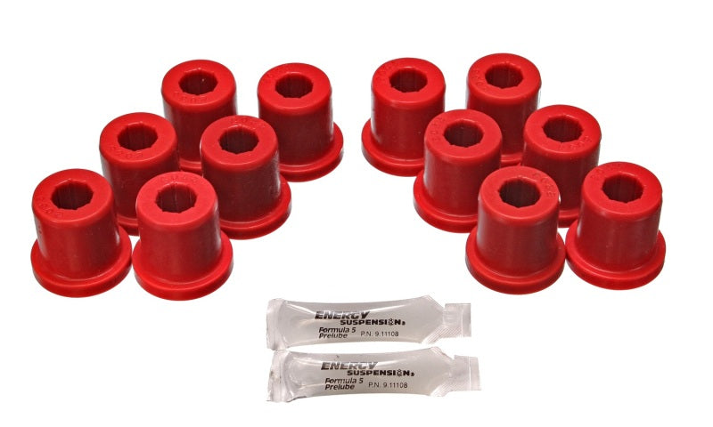 Energy Suspension 81-89 Toyota FJ40/FJ60 Landcruiser 2/4WD Red Front Leaf Spring Bushing (Set of 12) - Premium Bushing Kits from Energy Suspension - Just $45.82! Shop now at WinWithDom INC. - DomTuned