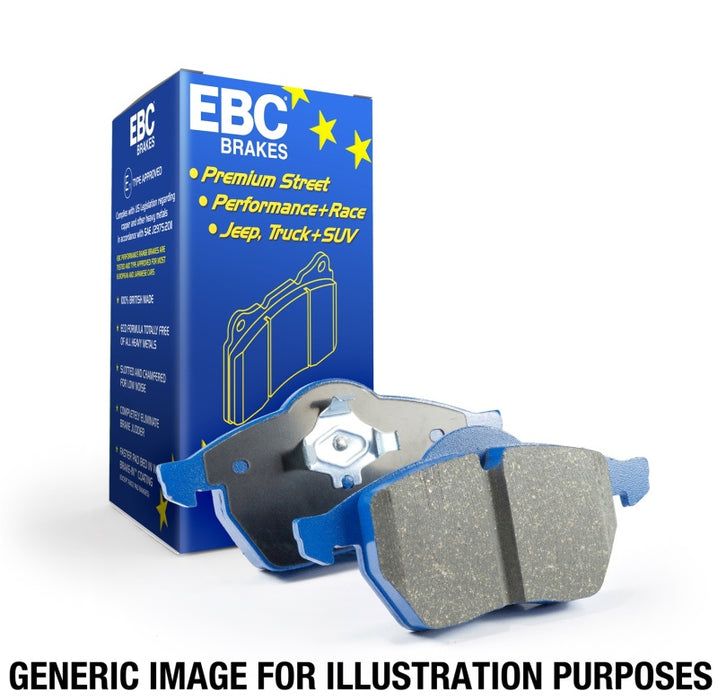 EBC 10-14 Subaru Legacy 2.5 GT Bluestuff Rear Brake Pads - Premium Brake Pads - Racing from EBC - Just $139.69! Shop now at WinWithDom INC. - DomTuned