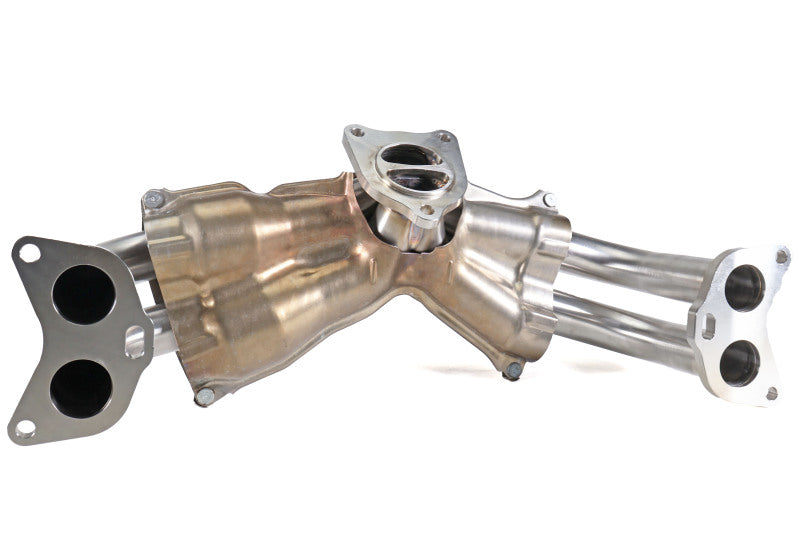 Perrin 22-24 Subaru WRX / 20-24 OBXT & Legacy XT / 19-24 Ascent Equal Length Header - Brushed SS - Premium Headers & Manifolds from Perrin Performance - Just $999.60! Shop now at WinWithDom INC. - DomTuned