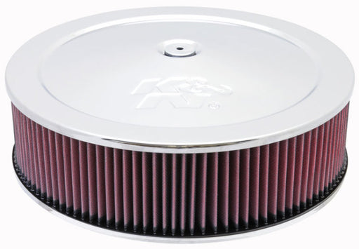 K&N Round Air Filter Assembly 14in. ID / 4..12in. Height / 5.125in. Neck Flange / 7/8in. Drop Ba - Premium Air Boxes from K&N Engineering - Just $149.99! Shop now at WinWithDom INC. - DomTuned