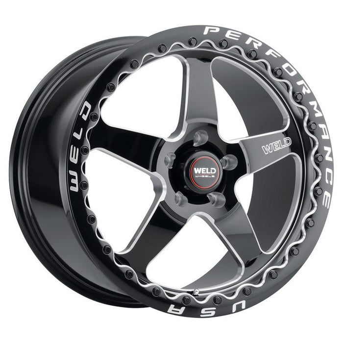 Weld S904 17x10 Ventura Beadlock 5x115 ET00 BS5.50 Gloss BLK MIL DIA 78.1 - Premium Wheels - Cast from Weld - Just $790! Shop now at WinWithDom INC. - DomTuned