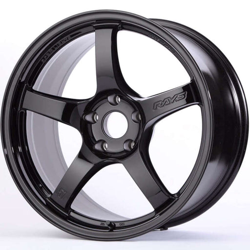 Gram Lights 57CR 18x8.5 +37 5x114.3 Gloss Black Wheel - Premium Wheels - Cast from Gram Lights - Just $469.26! Shop now at WinWithDom INC. - DomTuned