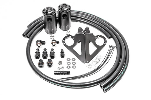 Radium FR-S/BRZ/86 Dual Catch Can Kit Fluid Lock - Premium Oil Catch Cans from Radium Engineering - Just $427.45! Shop now at WinWithDom INC. - DomTuned