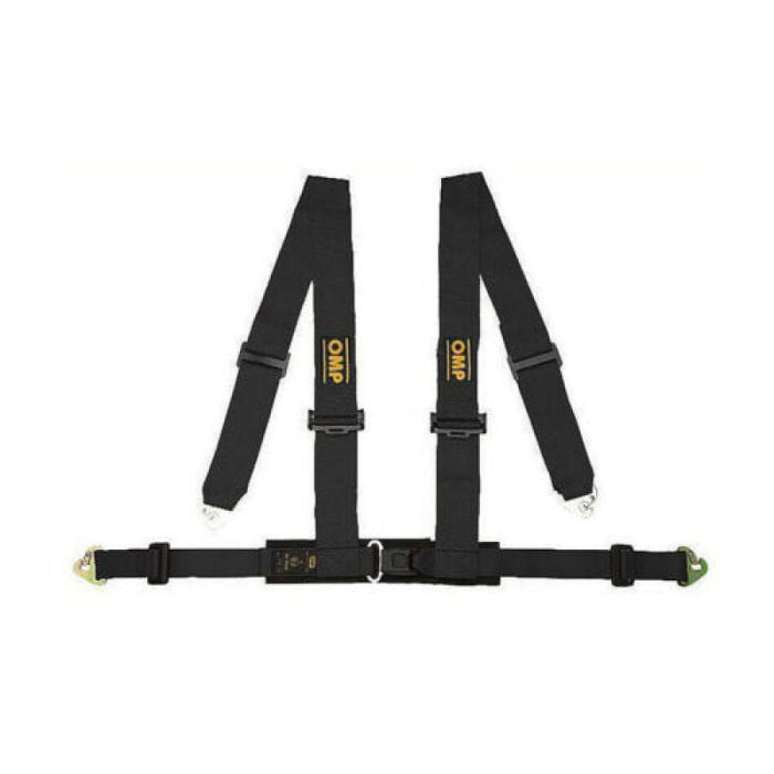 OMP 4 Point Harness - Black - Premium Seat Belts & Harnesses from OMP - Just $169! Shop now at WinWithDom INC. - DomTuned