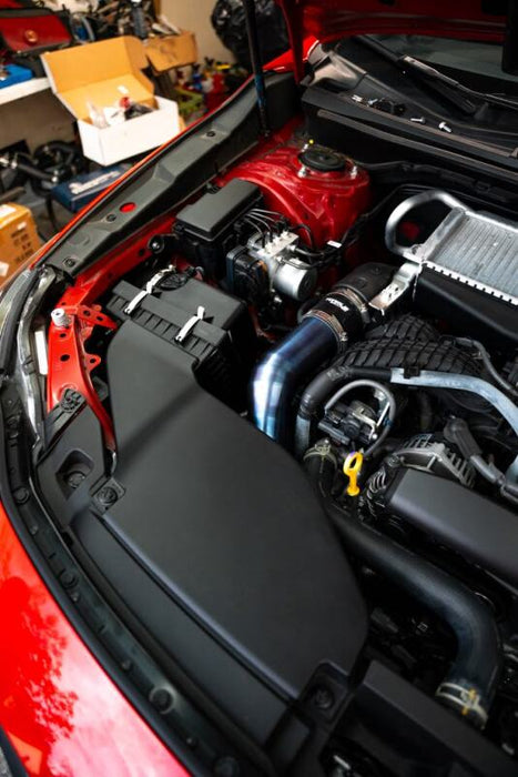 Torque Solution 2022+ Subaru WRX / 19-23 Subaru Ascent Titanium Top Mount Charge Pipe - Burnt Blue - Premium Air Intake Components from Torque Solution - Just $333.32! Shop now at WinWithDom INC. - DomTuned