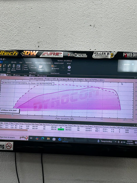 22+ VB WRX OTS Tune - DomTuned