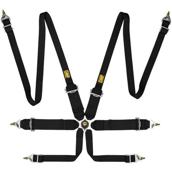 OMP First 3/2 Racing Harness Black - Premium Seat Belts & Harnesses from OMP - Just $349! Shop now at WinWithDom INC. - DomTuned