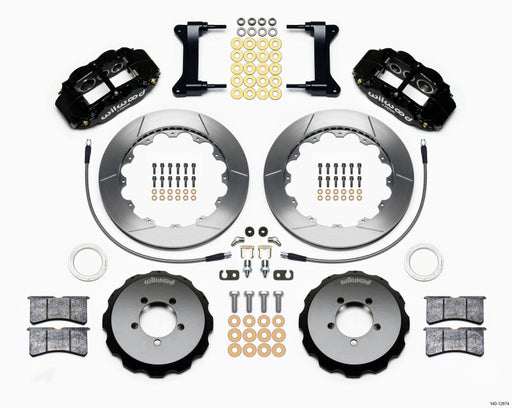 Wilwood Narrow Superlite 6R Front Hat Kit 13.06in 1999-2012 Subaru WRX w/Lines - Premium Big Brake Kits from Wilwood - Just $1902.99! Shop now at WinWithDom INC. - DomTuned