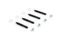 Cometic Carburetor Studs 2in Black Oxide Finish - With Bullet Tip - Premium Gasket Kits from Cometic Gasket - Just $14.69! Shop now at WinWithDom INC. - DomTuned