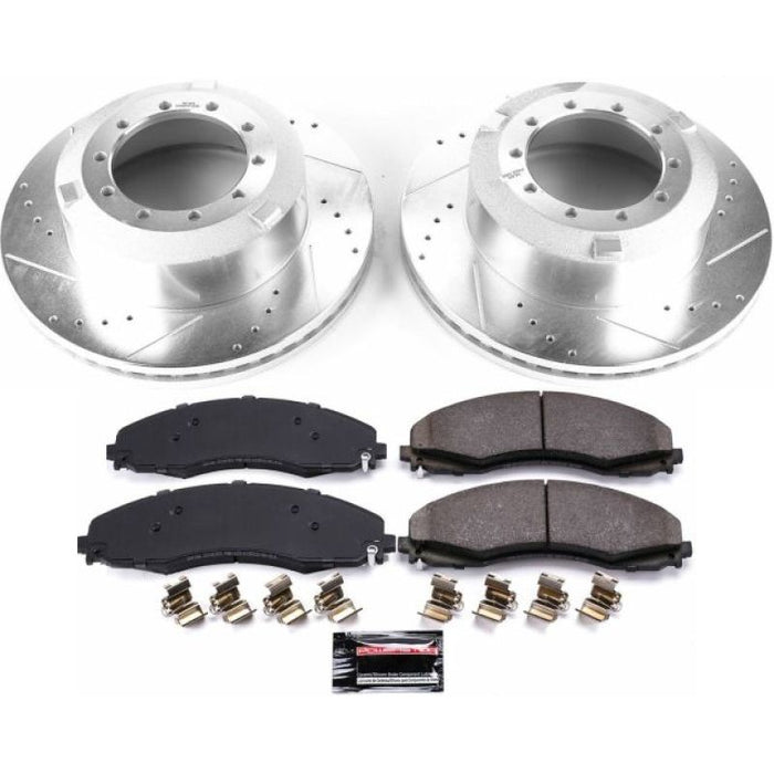 Power Stop 17-22 Ford F-550 Super Duty Rear Z36 Truck & Tow Brake Kit - Premium Brake Kits - Performance D&S from PowerStop - Just $896.33! Shop now at WinWithDom INC. - DomTuned