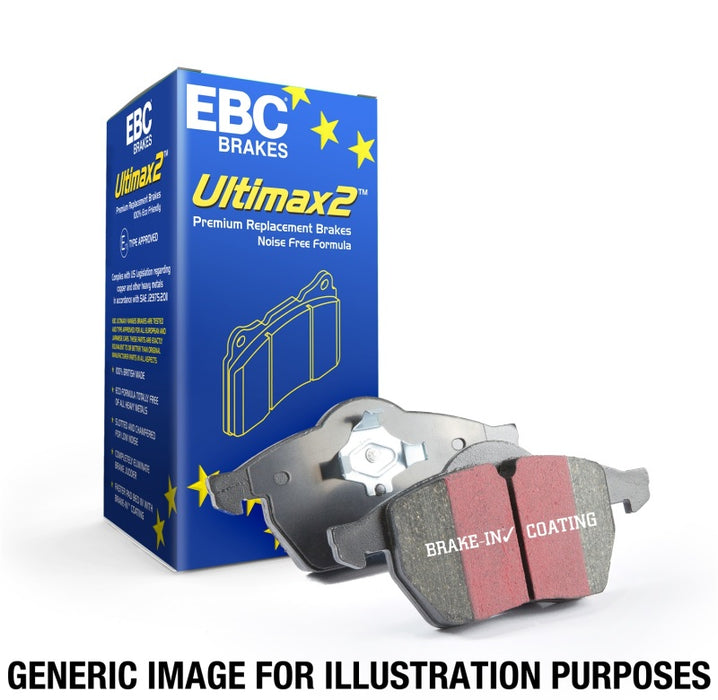 EBC 93-98 Toyota Supra 3.0 Twin Turbo Ultimax2 Rear Brake Pads - Premium Brake Pads - OE from EBC - Just $64.06! Shop now at WinWithDom INC. - DomTuned