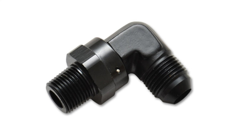Vibrant -12AN to 3/4in NPT Male Swivel 90 Degree Adapter Fitting - Premium Fittings from Vibrant - Just $33.99! Shop now at WinWithDom INC. - DomTuned