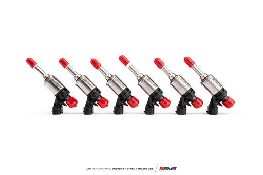 AMS Performance VR30DDTT Stage 2 Direct Injectors (Set of 6) - Premium Fuel Injector Sets - 6Cyl from AMS - Just $1551.95! Shop now at WinWithDom INC. - DomTuned