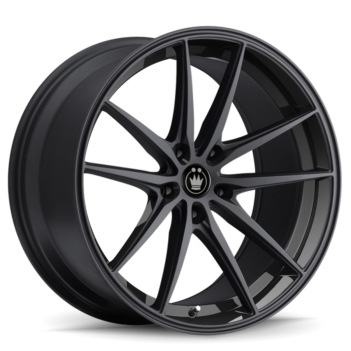 Konig Oversteer 18x8 5x108 ET45 Gloss Black - Premium Wheels - Cast from Konig - Just $440.08! Shop now at WinWithDom INC. - DomTuned