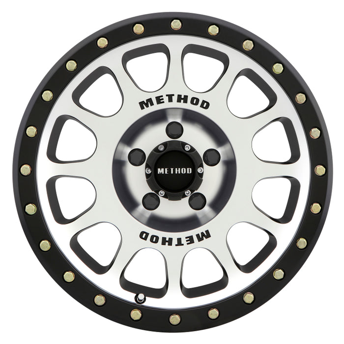 Method MR305 NV 18x9 +25mm Offset 5x150 116.5mm CB Machined/Black Street Loc Wheel - Premium Wheels - Cast from Method Wheels - Just $339! Shop now at WinWithDom INC. - DomTuned