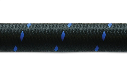 Vibrant -12 AN Two-Tone Black/Blue Nylon Braided Flex Hose (5 foot roll) - Premium Hoses from Vibrant - Just $55.99! Shop now at WinWithDom INC. - DomTuned