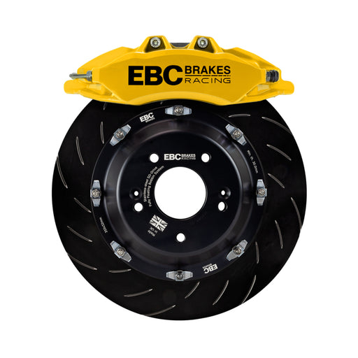 EBC Racing 07-13 BMW M3 (E90/E92/E82) Yellow Apollo-6 Calipers 380mm Rotors Front Big Brake Kit - Premium Big Brake Kits from EBC - Just $2648.30! Shop now at WinWithDom INC. - DomTuned