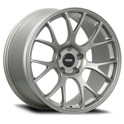 Konig Forged F1M 18X8.5 5X114.3 ET35 Ash Silver Knurled Bead - Premium Wheels - Forged from Konig - Just $561! Shop now at WinWithDom INC. - DomTuned