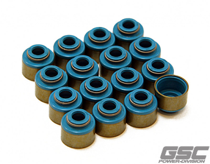 GSC P-D Ford Mustang 5.0L Coyote Valve Stem Seal w/Integrated Spring Seat - Set of 32 - Premium Valve Seals from GSC Power Division - Just $59.50! Shop now at WinWithDom INC. - DomTuned