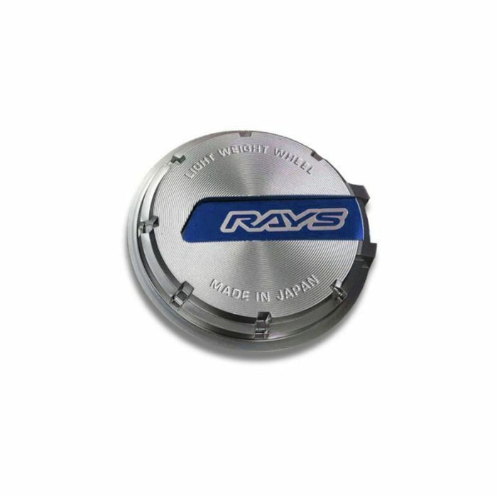 Gram Lights WR Center Cap (Blue/Chrome) (57CR / 57DR) - Premium Wheel Center Caps from Gram Lights - Just $32.30! Shop now at WinWithDom INC. - DomTuned