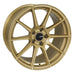 Enkei TS10 18x8 45mm Offset 5x100 Bolt Pattern 72.6mm Bore Dia Gold Wheel - Premium Wheels - Cast from Enkei - Just $324! Shop now at WinWithDom INC. - DomTuned