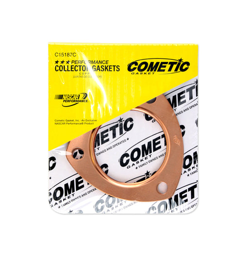 Cometic Exhaust Header Collector Gasket .043in Copper-2.5in Diameter Port-3.5in Bolt Circle-Set - Premium Exhaust Gaskets from Cometic Gasket - Just $22.49! Shop now at WinWithDom INC. - DomTuned