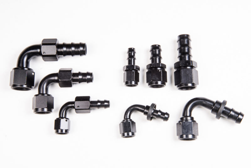 Radium Engineering 10AN Straight Pushlok Hose End - Premium Fittings from Radium Engineering - Just $9.45! Shop now at WinWithDom INC. - DomTuned