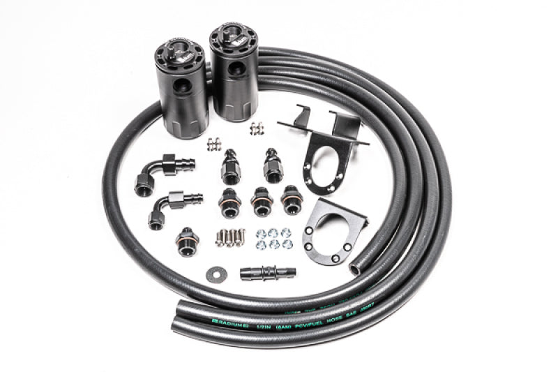 Radium Engineering 07-21 Toyota Tundra Dual Catch Can Kit Fluid Lock - Premium Oil Catch Cans from Radium Engineering - Just $446.45! Shop now at WinWithDom INC. - DomTuned
