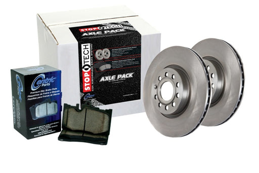 Centric OE Grade Rear Brake Kit (2 Wheel) - Premium Brake Rotors - OE from Stoptech - Just $144.25! Shop now at WinWithDom INC. - DomTuned