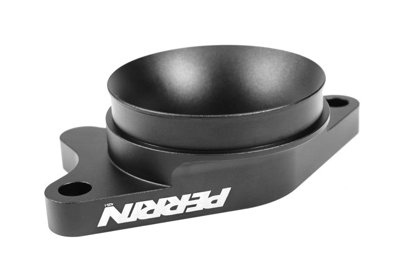 Perrin 2022+ Subaru WRX Black 3in Turbo Inlet Hose w/ Nozzle (Short) - Premium Hoses from Perrin Performance - Just $199.75! Shop now at WinWithDom INC. - DomTuned