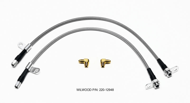 Wilwood Flexline Kit Front Mazda Miata 05-12 - Premium Brake Line Kits from Wilwood - Just $86.58! Shop now at WinWithDom INC. - DomTuned