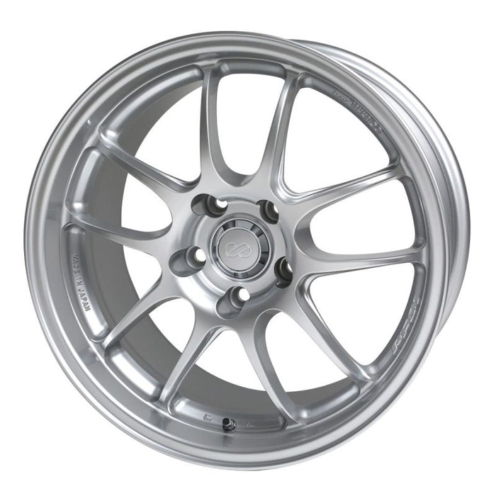 Enkei PF01 16x7 4x100 43mm Offset Silver Wheel Honda & Acura 4-Lug - Premium Wheels - Cast from Enkei - Just $243! Shop now at WinWithDom INC. - DomTuned