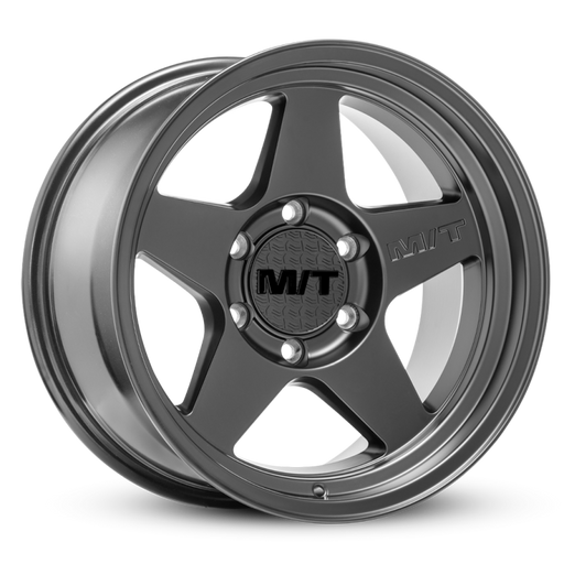 Mickey Thompson Open 5 Black Wheel - 18X9 6X5.5 BP 5in BS 0 Offset 108.1mm Bore - Premium Wheels - Cast from Mickey Thompson - Just $303.32! Shop now at WinWithDom INC. - DomTuned