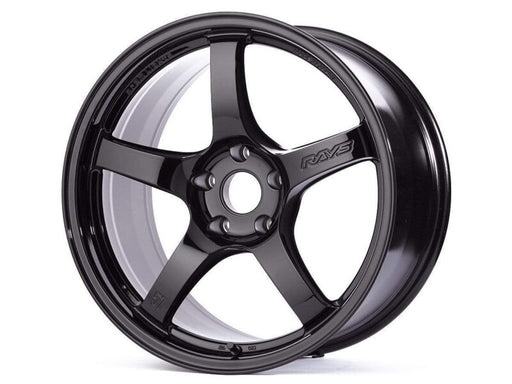 Gram Lights 57CR 18x9.5 +38 5-114.3 Glass Black Wheel (Min Order Qty Of 20) - Premium Wheels - Cast from Gram Lights - Just $538.82! Shop now at WinWithDom INC. - DomTuned
