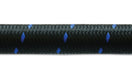 Vibrant -12 AN Two-Tone Black/Blue Nylon Braided Flex Hose (5 foot roll) - Premium Hoses from Vibrant - Just $55.99! Shop now at WinWithDom INC. - DomTuned