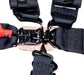 NRG SFI 16.1 5PT 3in. Seat Belt Harness / Latch Link - Black - Premium Seat Belts & Harnesses from NRG - Just $140! Shop now at WinWithDom INC. - DomTuned