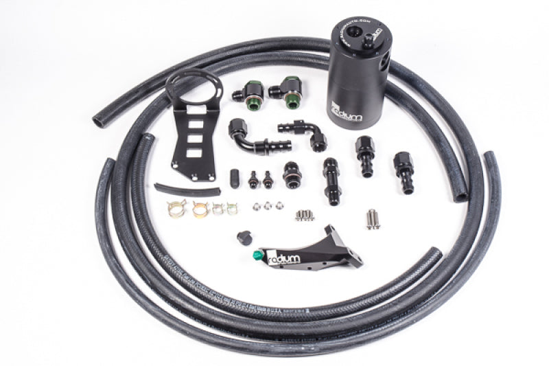 Radium Engineering 2015+ Subaru WRX Air Oil Separator Kit (INCLUDES 20-0255) - Premium Oil Separators from Radium Engineering - Just $474.95! Shop now at WinWithDom INC. - DomTuned