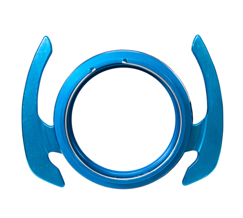 NRG Quick Release Kit Gen 4.0 - Blue Body / Blue Ring w/ Handles - Premium Quick Release Adapters from NRG - Just $176! Shop now at WinWithDom INC. - DomTuned
