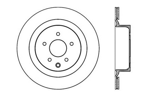 StopTech Infiniti G37 / Nissan 370Z SportStop Slotted & Drilled Rear Left Rotor - Premium Brake Rotors - Slot & Drilled from Stoptech - Just $224.83! Shop now at WinWithDom INC. - DomTuned