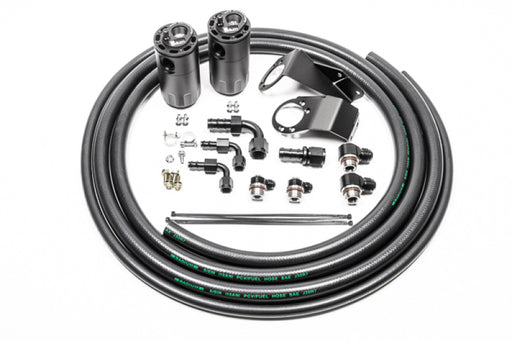 Radium Engineering 89-94 Nissan S13 Dual Catch Can Kit - Fluid Lock - Premium Oil Catch Cans from Radium Engineering - Just $436.95! Shop now at WinWithDom INC. - DomTuned